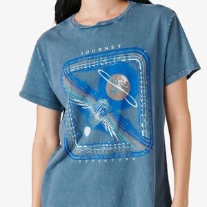 Lucky Brand Blue Graphic Men's T-Shirt